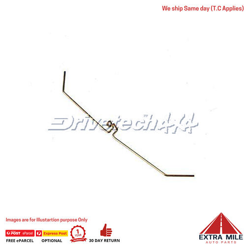 for TOYOTA Hilux KUN26 2/05-On Brake Front; Clip Brake Pad Retainer (072-135373-10)