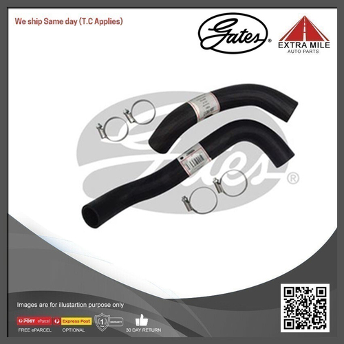 Gates Curved Hose Kit For Ford Australia Fairmont MPFi BARRA BA BF 4.0L-08-0003