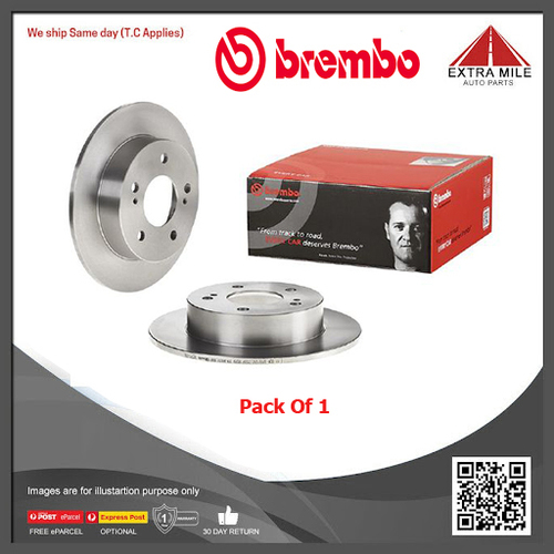 Brembo Brake Disc Rotor Rear For Nissan 200SX (S15),(S14) 2.0L 1998cc
