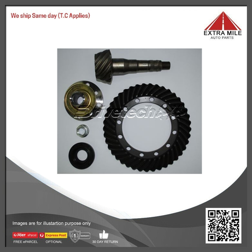 Crown Wheel&Pinion 4.1:1 Rear Kit For Toyota Landcruiser FZJ80R HDJ80R 4.2L/4.5L