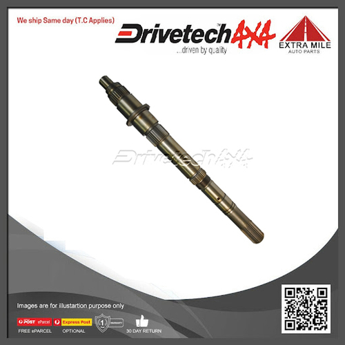 Drivetech 4x4 Mainshaft For Ford Spectron 2.0L FE SOHC 8v - 087-170002