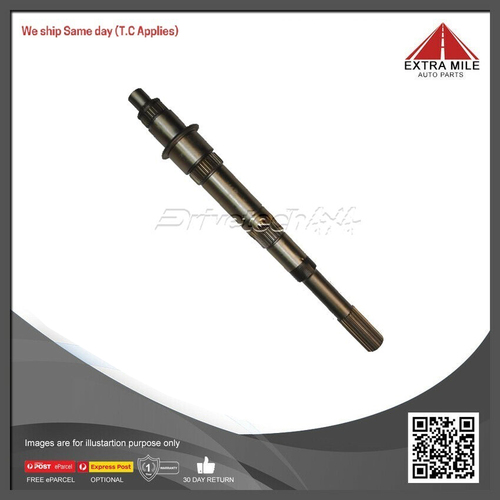 Drivetech Mainshaft For Mitsubishi Triton MJ MK 2.5L/2.6L/2.8L-087-181000