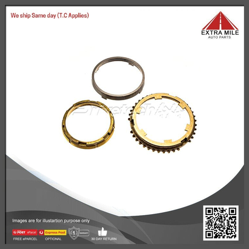 Drivetech 3rd Gear Synchro Ring Kit For Nissan Patrol Y61 GQ GU 2.8L-087-188266