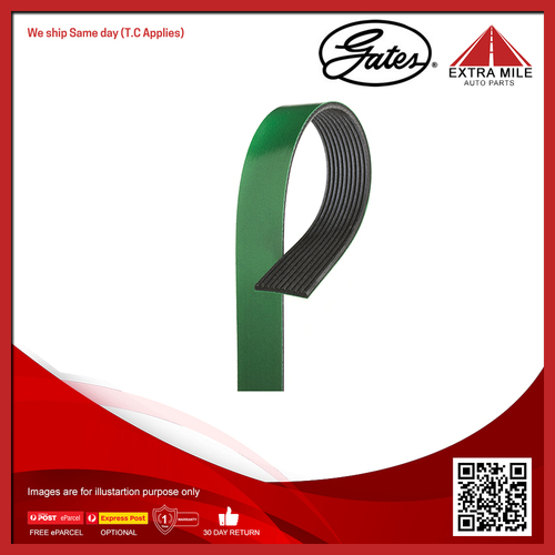 Gates Heavy Duty Micro-V Ribbed Belt For Mercedes-Benz Citaro O 530 Citaro N 12L