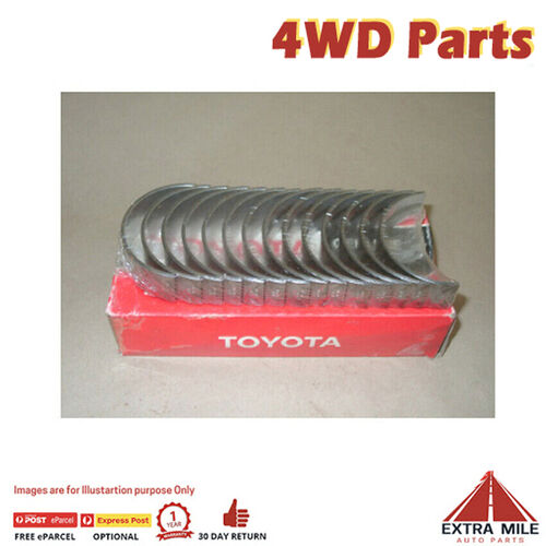 Main Bearing Set For Toyota Landcruiser HZJ78 - 4.2L 1HZ Dsl 11705-17011JNG