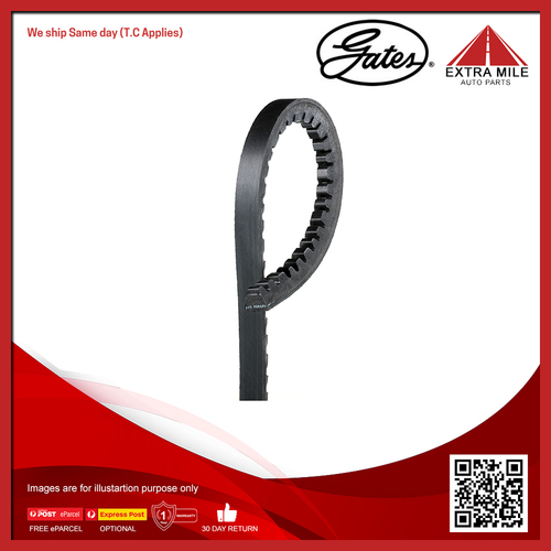 Gates V-Belt For Audi A4 B5,8D2, B5,8D2 1.8L ARG,ADR,APT,ATW,AEB,AWT,ARK,ANB,APU