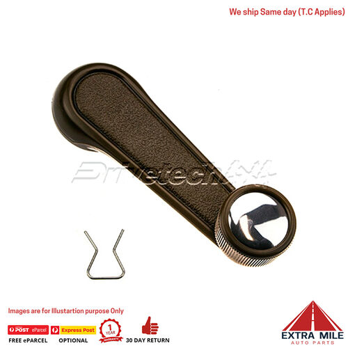 Window Winder Handle Brown for TOYOTA LANDCRUISER BUNDERA BJ70R FJ70R PZJ70R