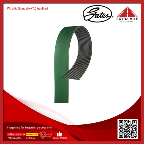 Gates Fleet Runner Heavy Duty Micro-V Ribbed Belt - 8555-0287 (12PK1627HD)