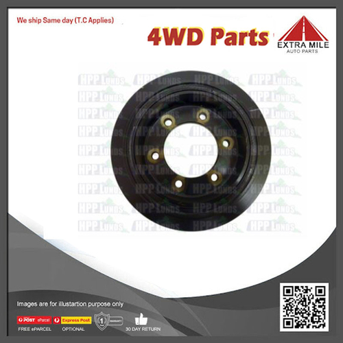 Engine Crankshaft Pulley For Toyota Landcruiser HZJ80, HZJ79, -4.2L 1HZ Dsl 