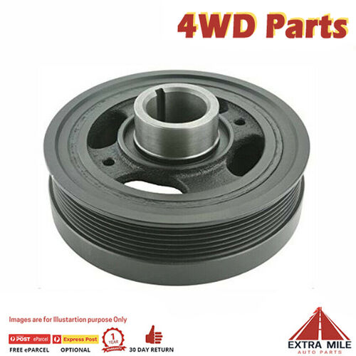 Engine Crankshaft Pulley For Toyota Prado KDJ120 - 3.0L 1KDFTV Turbo Dsl
