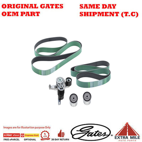 Gates V-Ribbed Belt Set - 150K-38667HDH
