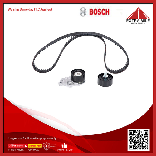 Bosch Timing Belt Kit For Daewoo Cielo GLX 1.5L A15MF MPFI 4cyl DOHC
