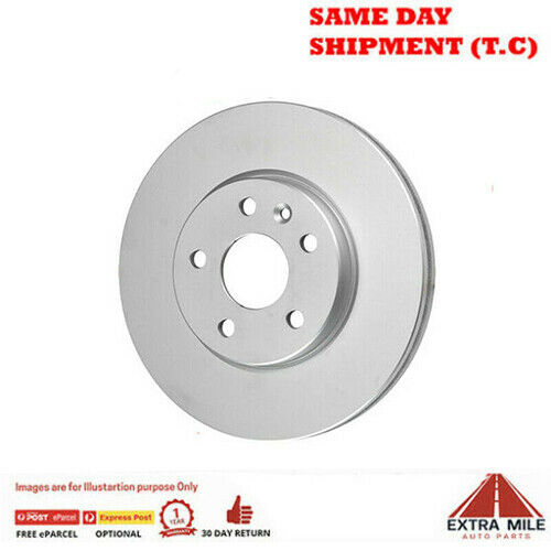 1X Disc Brake Rotor Front For VOLVO 740/760/940/960 GLE WITH ABS 1983 - 1997