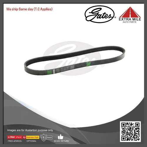 Gates Heavy Duty Green Stripe Tru-Power Drive V Belt - 2/9550PB