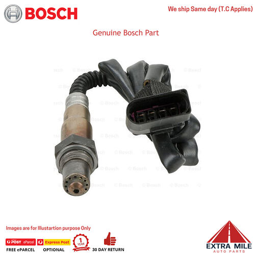Bosch Oxygen Sensor (Post-Cat) for Porsche Cayenne 9PA 4.5L M48 inc turbo 0258006498