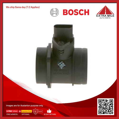 Bosch Air Mass Sensor For Audi A3 (8L1) 1.8L Hatchback AGN,APG Petrol