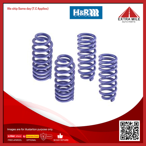 H&R Coil Spring Lowering Kit For Porsche Cayenne 9PA 4.8L/4.5L
