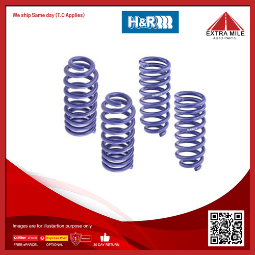 H&R Coil Spring Lowering Kit For Mitsubishi Lancer EVO VII,VIII,IX CT9A CZ,CJ