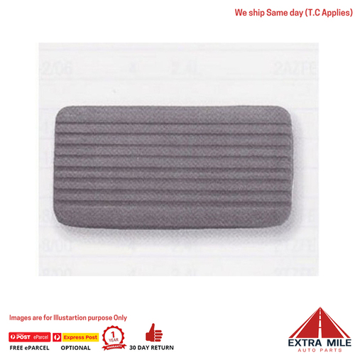 Brake Auto pedal Rubber For Mazda 323 BA/BG/BJ 4 10/89-on (29808-10)