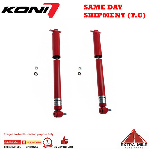 KONI Shock Absorber Pair Rear For Chevrolet Caprice Classic Station-Wagon