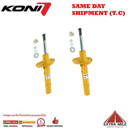 KONI Sport Shock Absorber Pair Front For VOLKSWAGEN GOLF - 8741-1571SPORT