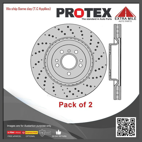 Ultra Perf. Front Rotor Pair For MERCEDES BENZ GLE250d/GLE350d/ML250/ML350