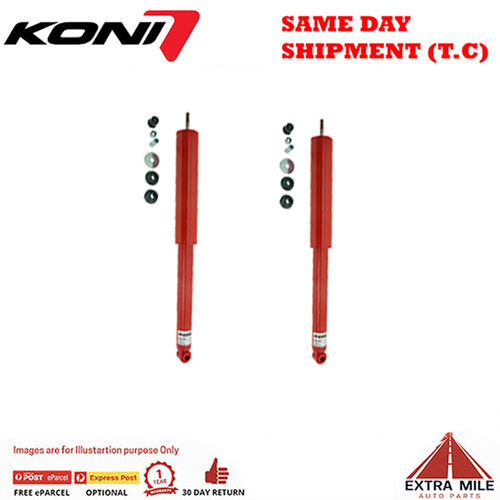 KONI Classic shock abosorber Rear Pair For Porsche 911, 912 (A-series) 1965-68