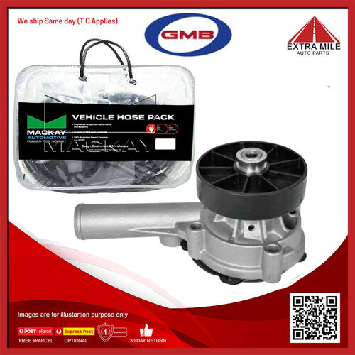 GMB Water Pump and Radiator Hose Kit For Ford Fairlane, Fairmont, Falcon, LTD