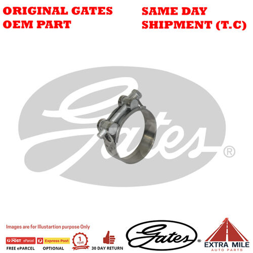 Gates Ideal 32 Series Heavy Duty P/S T-Bolt Hose Clamp 48-51mm Pack of 10 (3248)