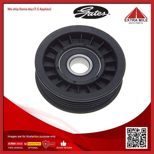 Gates DriveAlign Idler Pulley For Hyundai Grandeur XG 3.0L Petrol G6CT Sedan