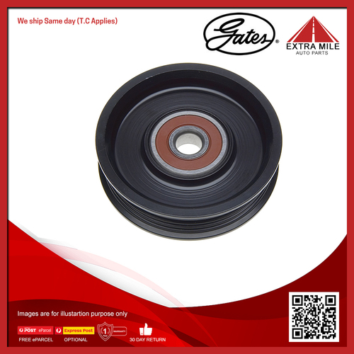 Gates Tensioner Pulley, V-ribbed belt For Nissan Pulsar N14 1.6L GA16DE Sedan