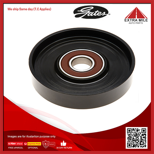 Gates DriveAlign Idler Pulley For Hyundai Santa FE SM 2.4L Petrol G4JS SUV