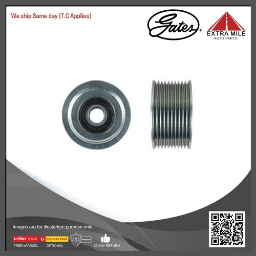 Gates DriveAlign  Idler Pulley For Volvo 8300 9.3L 280KW 01/06-on
