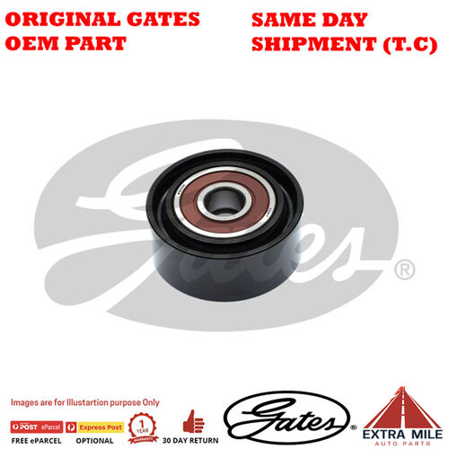 Gates Idler Pulley for SUBARU WRX FA20E 2.0 Petrol 36732