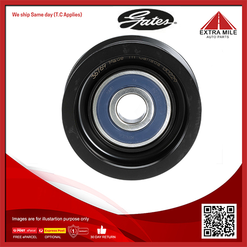 Gates DriveAlign Idler Pulley For Honda CR-V RM 2.4L Petrol K24Z9 SUV