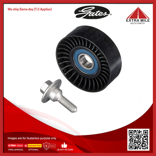 Gates DriveAlign Idler Pulley For Citroen C5 DC/DE 2.0L Petrol EW10J4