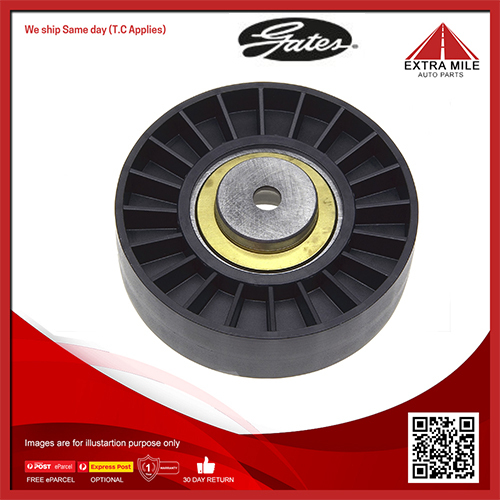 Gates DriveAlign Idler Pulley For Audi Cabriolet 8G7,B4 2.6L Petrol ABC
