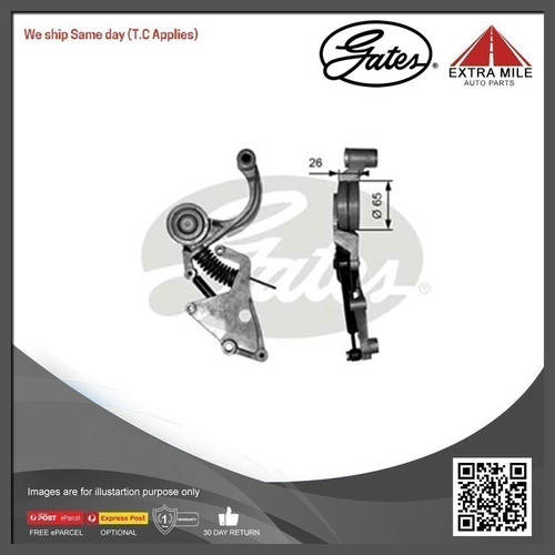 Gates Drivealign Tensioner Unit For MINI Mini 1.6L Cooper S Petrol-38404