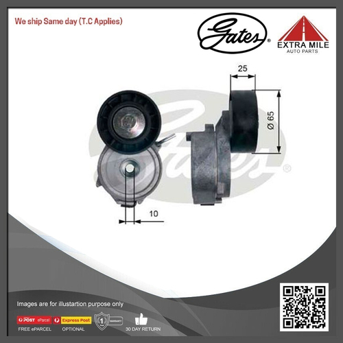 Gates DriveAlign  Idler Pulley For Peugeot 508 SW Diesel 2.2L (DW12C) 8E_ FWD