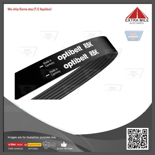 Optibelt V-ribbed belt For Ford Cougar Coupe (SW, SX) 2.5L 2495cc