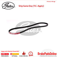 Gates V-Ribbed AT Belt For HOLDEN Barina MH G13BA 1.3L Petrol 4Cyl FWD