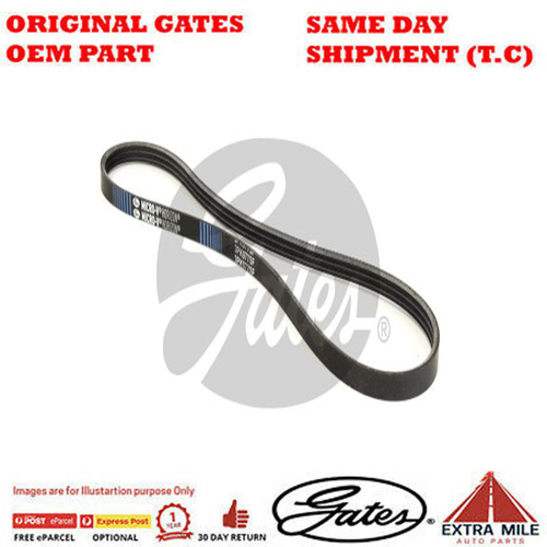 Gates Stretch Fit Micro-V Belt for ALFA ROMEO 159 2.2L JTS Petrol 4Cyl FWD