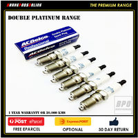 Spark Plug 6 Pack for Holden Jackaroo UBS 3.5L 6 CYL 6VE1 2/98-6/05 41800