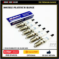 6x Spark Plug for NISSAN Pathfinder R50 Ser II 3.3L 6 CYL VG33E 2/99-6/05 41800