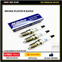 Spark Plug 3 Pack for Daihatsu Sirion M100 1.0L 3 CYL EJDE 7/98-6/05 41800