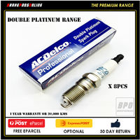 Double Platinum Spark Plugs for Holden Adventra VZ 5.7L 8 CYL LS1 11/04-1/06