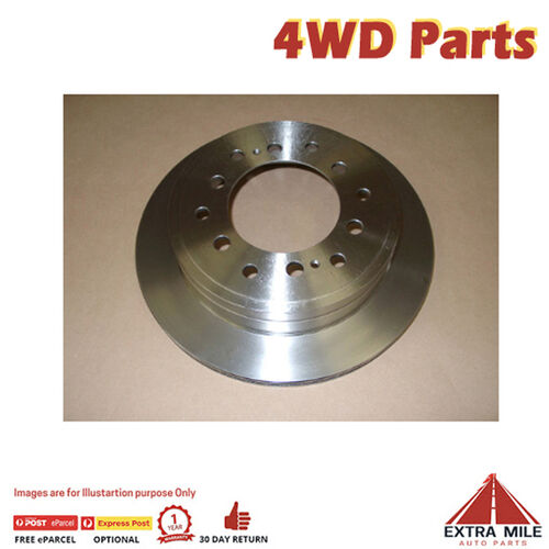 Disc Rotor & Hub Assembly For Toyota Prado KZJ95R - 3.0L 1KZTE Turbo Dsl