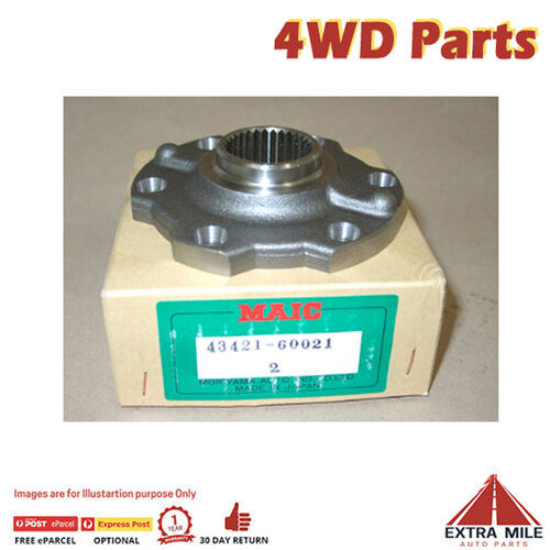 Axle Outer Shaft Flange For Toyota Landcruiser HZJ80-4.2L 1HZ Dsl 43421-60021JNG