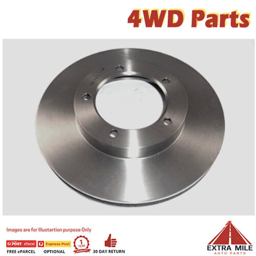Front Rotor For Toyota Landcruiser HDJ100-4.2L 1HDFTE Turbo Dsl