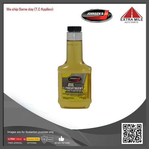 Johnsen's Engine Oil Treatment 355ml Quiets Noisy Engines Reduce Oil Burning